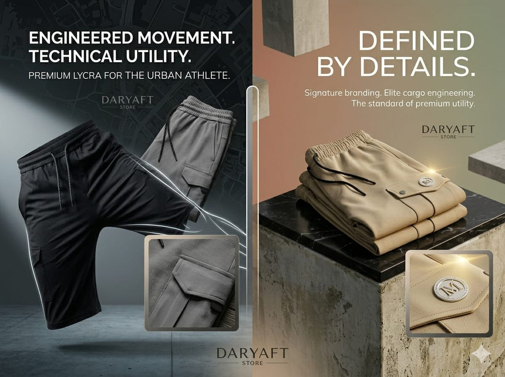 Premium Lycra Casual Shorts for Men | Summer Comfort ( Nikkar )