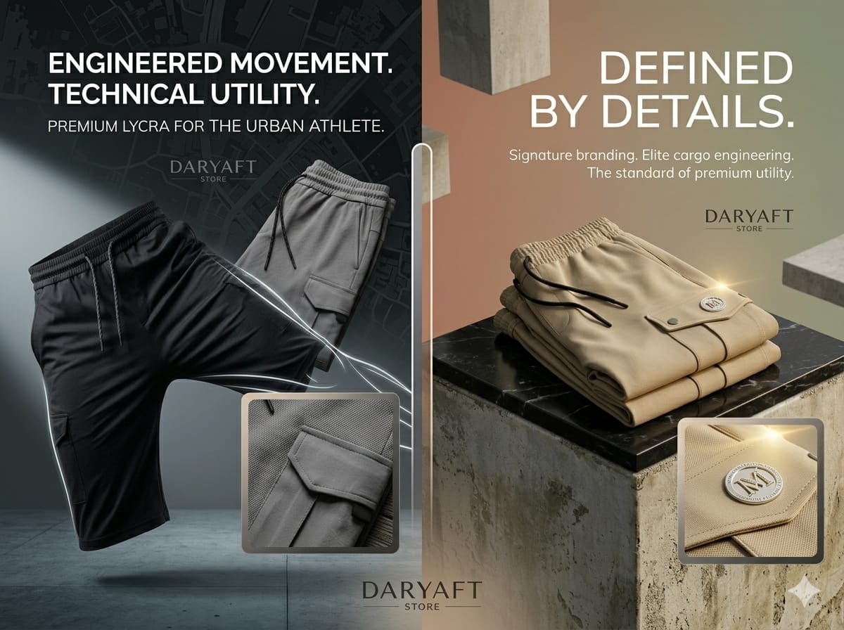 Premium Lycra Casual Shorts for Men | Summer Comfort ( Nikkar )