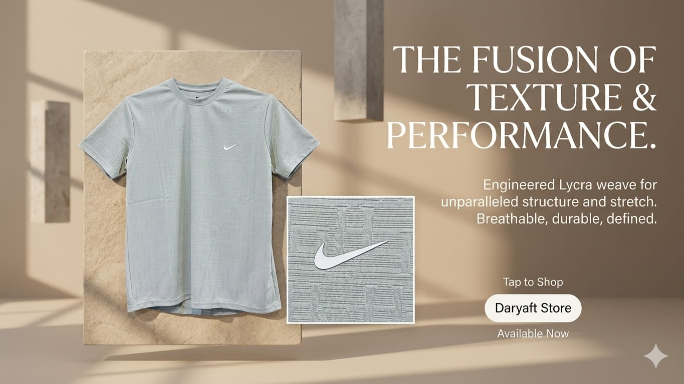 Men's Elite Lycra Premium T-Shirt - Micro-Weave Stretch
