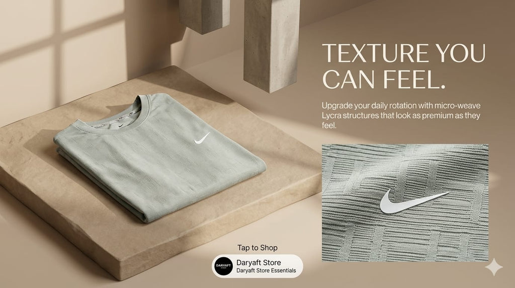 Men's Elite Lycra Premium T-Shirt - Micro-Weave Stretch
