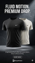 Men's Elite Lycra Premium T-Shirt - Micro-Weave Stretch