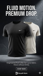 Men's Elite Lycra Premium T-Shirt - Micro-Weave Stretch