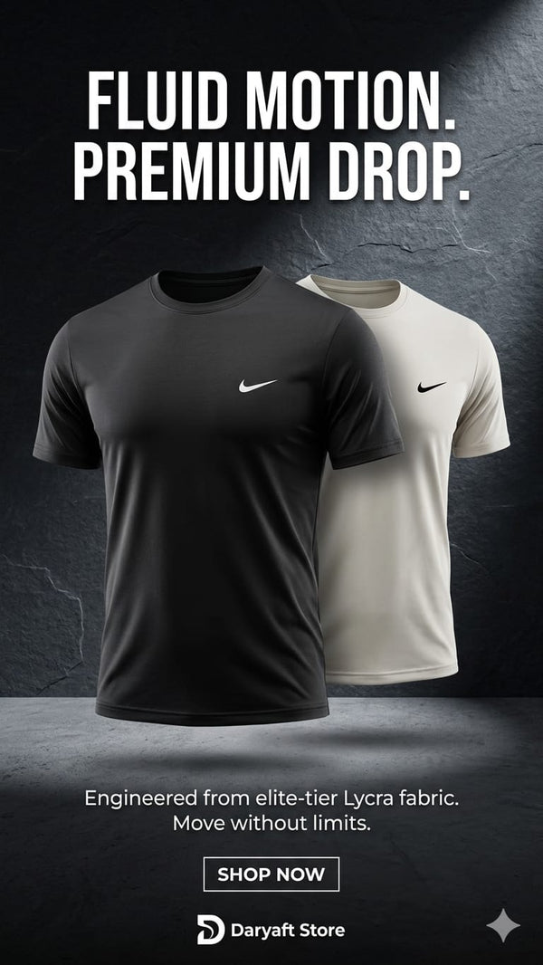 Men's Elite Lycra Premium T-Shirt - Micro-Weave Stretch